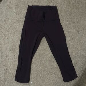 lululemon capri leggings size 4